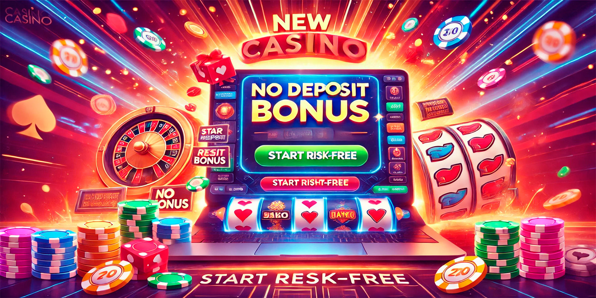 New casino no deposit bonuses